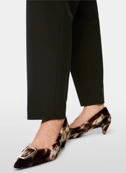 Панталон с централен фабричен ръб 'Faqus' Marc Cain Collections — снимка 6