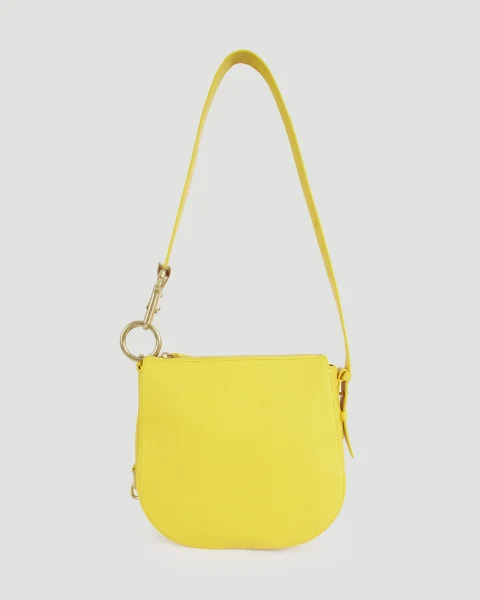 Small Knight Bag in Yellow — снимка 2