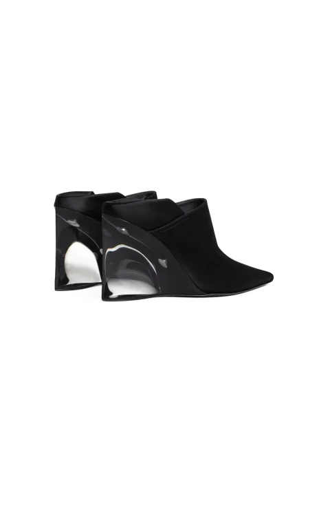 Black Invisible Mules — снимка 3