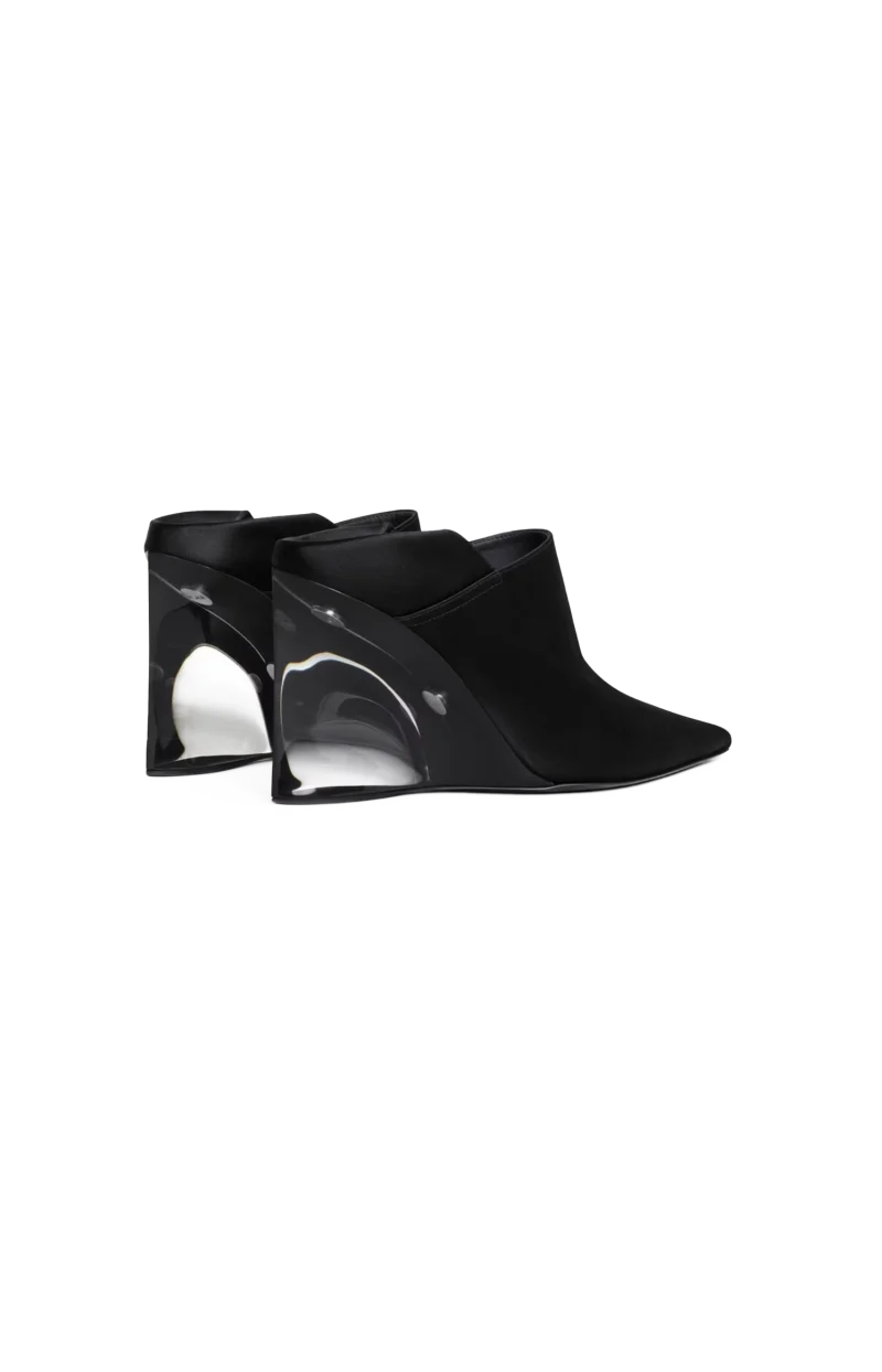 Black Invisible Mules — снимка 3