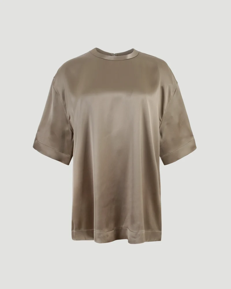 Satin Tee Latte
