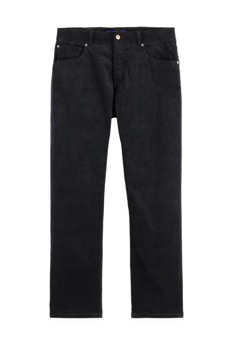 Jeans The Zee Straight In Coloured Corduroy 180904 021 anthracite