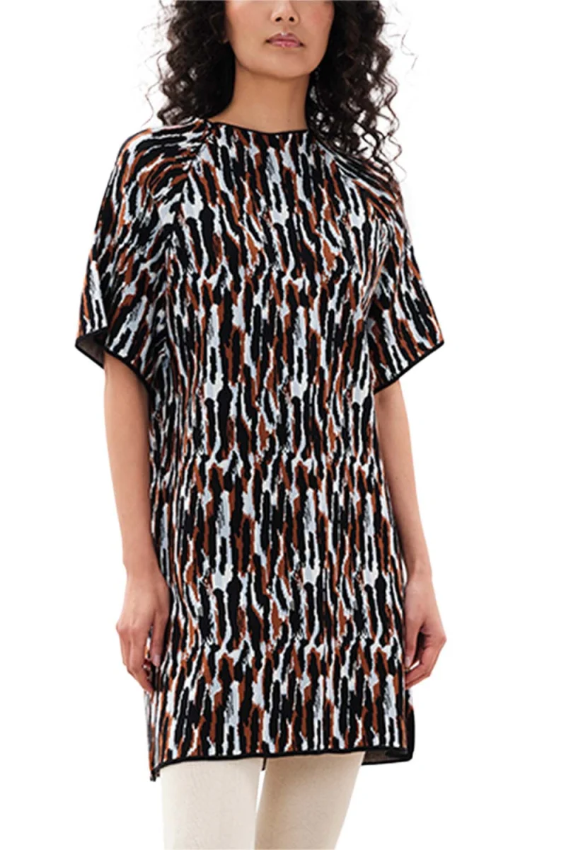 Рокля "Painted Illusion" Mini W235601 13287-printcaramel