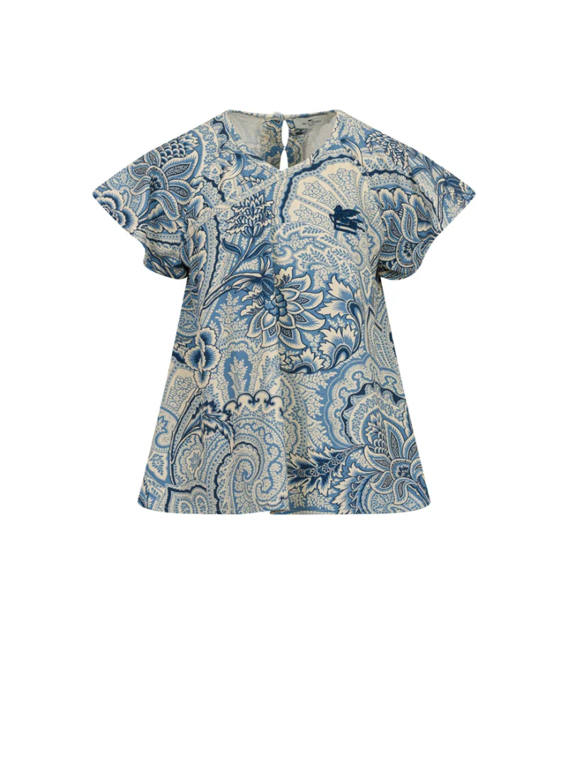 Туника с принт 'Paisley' Etro Kids