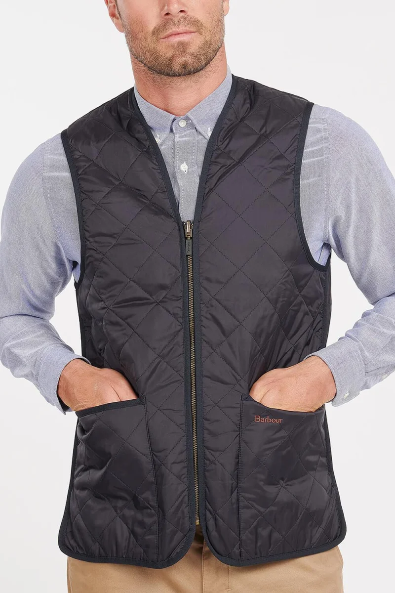 Яке Quilted Waistcoat/Zip-In Liner MLI0001 ny91 navy — снимка 2