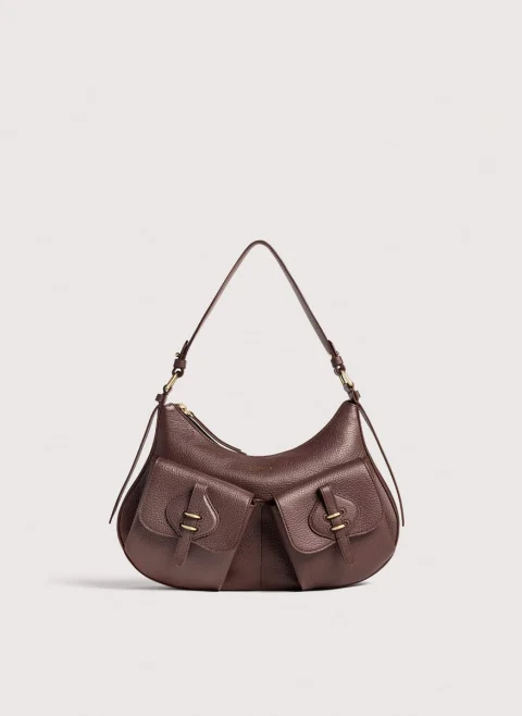 Чанта Coccinelle Mavery Pocket Medium Berry