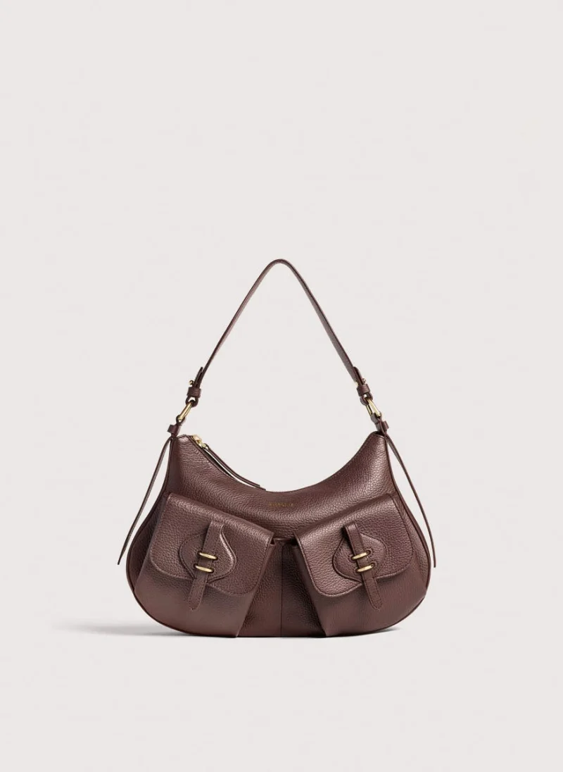 Чанта Coccinelle Mavery Pocket Medium Berry