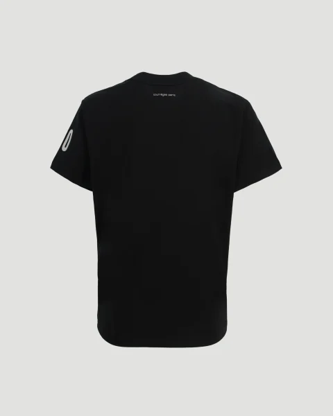 Logo Print T-Shirt in Black — снимка 3