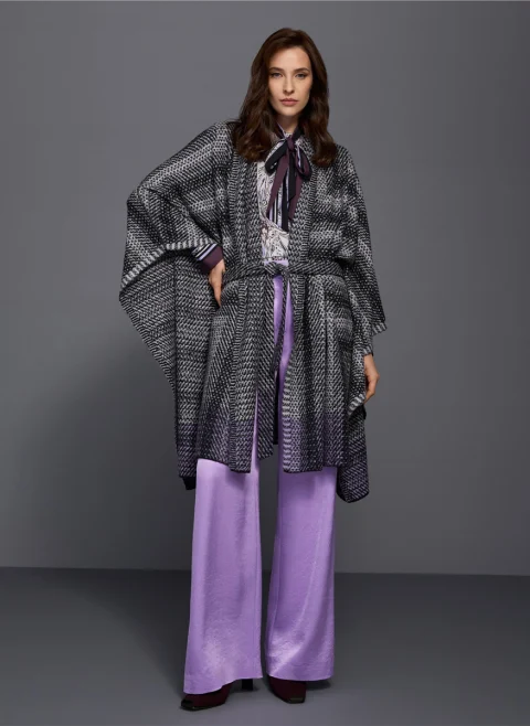 Блуза с панделка 'Ornamental' Marc Cain Collections — снимка 7