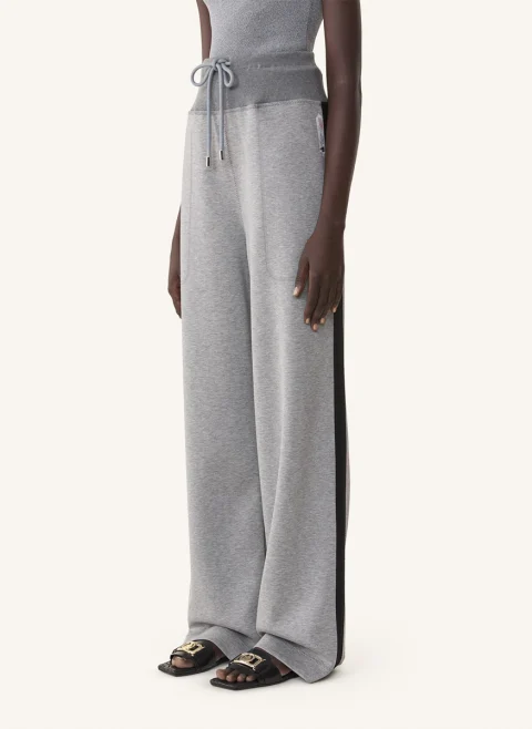 Спортен панталон с контрастен кант Lanvin — снимка 2