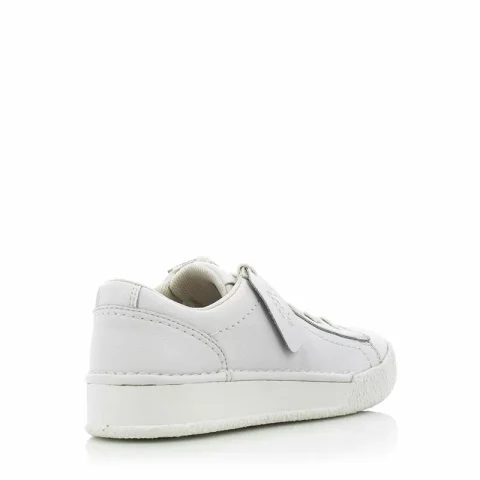 Дамски Сникърс CLARKS – 26167544 CraftCup Walk White Leather — снимка 2