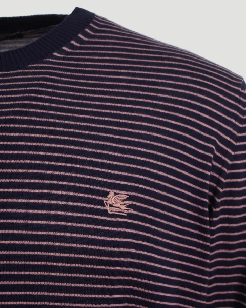 Striped Sweater with Logo — снимка 3