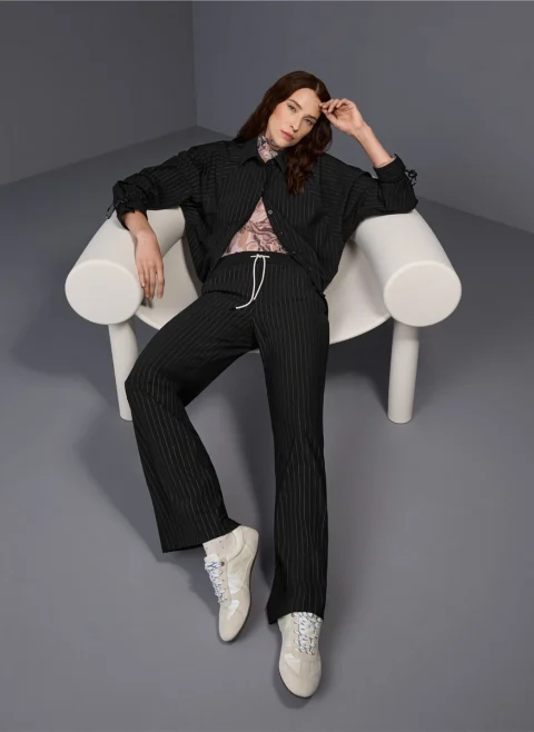 Блуза с принт Marc Cain Sports — снимка 8