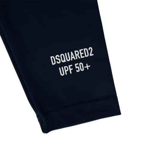 Мъжка синя блуза за плаж DSQUARED2 BEACHWEAR — снимка 6