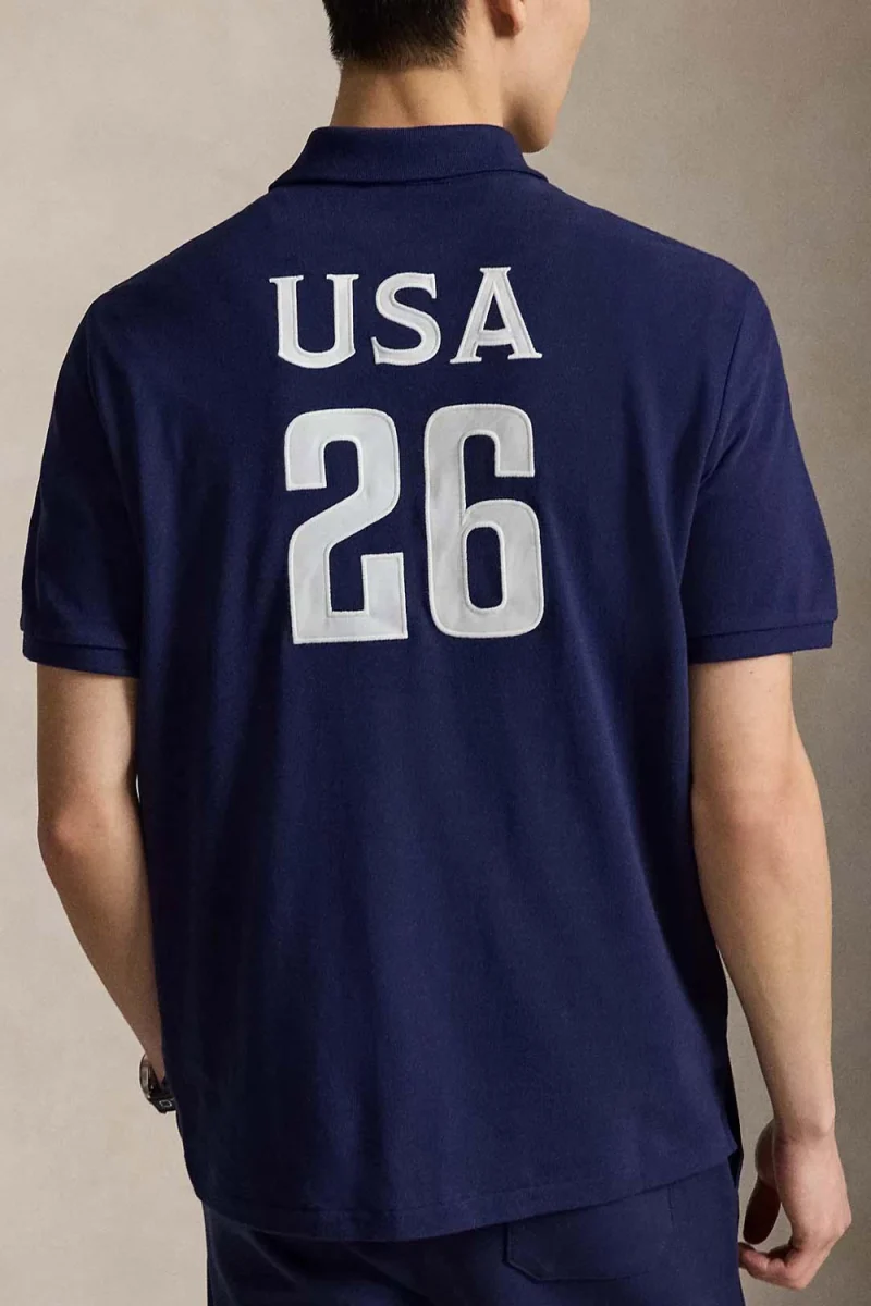 Polo 20/1 Mesh-Knt 710B20858001 410 navy — снимка 2
