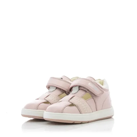 Сникърс Момичета GEOX – B154CD C8W1Z B BIGLIA GIRL LT ROSE/WHITE — снимка 3