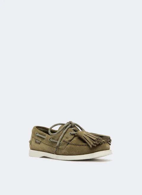 Велурени мокасини 'Boat' Weekend Max Mara Wkadockside — снимка 5