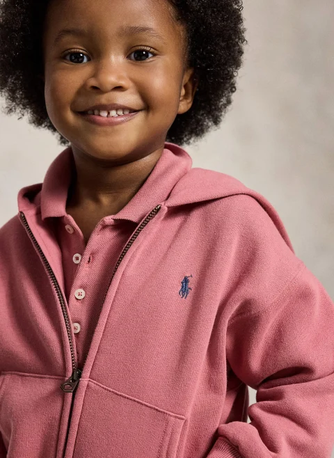 Суитшърт с качулка Ralph Lauren Kids 2-7 — снимка 2