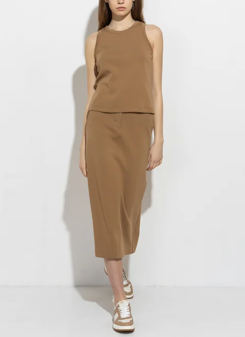 Топ с бродерия 'Regular fit' 'S Max Mara Carolina — снимка 6