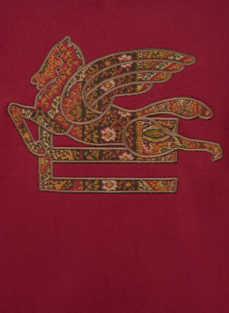 Суитшърт с бродерия 'Pegasus' Etro Kids — снимка 3