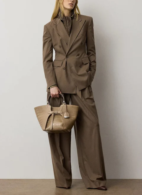 Панталон от вълнена смес 'Clarice' Ralph Lauren — снимка 5
