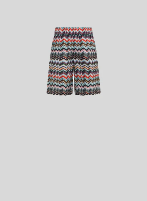 Бански с принт 'Zig-Zag' Missoni Kids