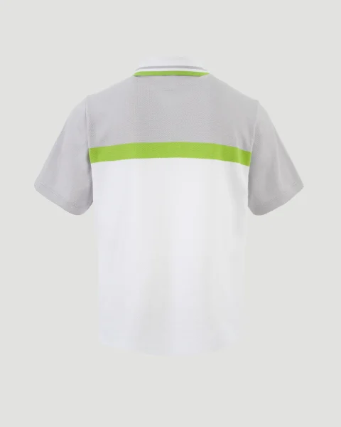 Grey Short Sleeve Polo Shirt — снимка 3