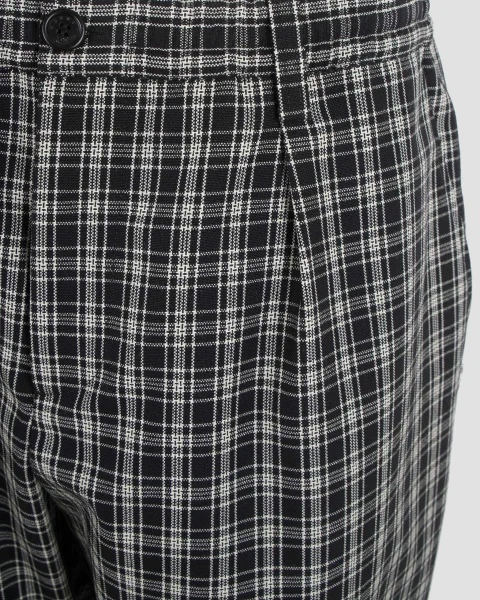 Wool Trousers in Checked Pattern — снимка 2