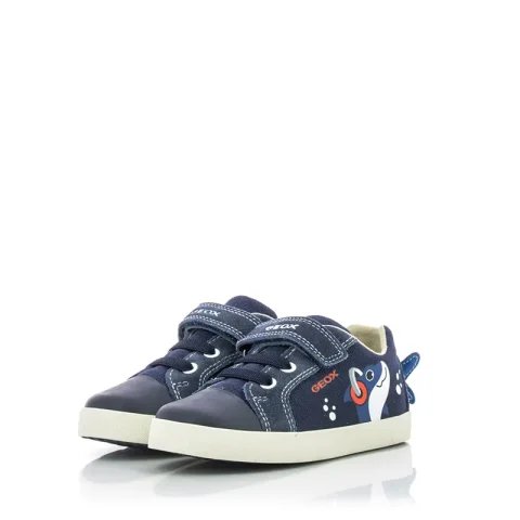 Сникърс Момчета GEOX – B25A7C C4064 B KILWI BOY NAVY — снимка 3