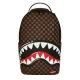 Раница SHARKS IN PARIS WTF BUBBLE BROWN CHECK SPRAYGROUND — снимка 2