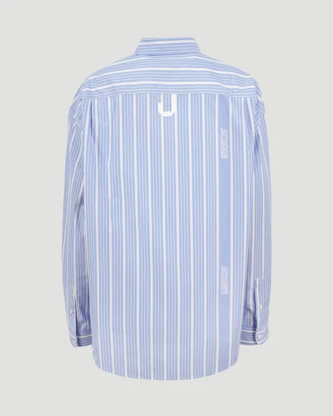 Striped Jacquard Shirt — снимка 2