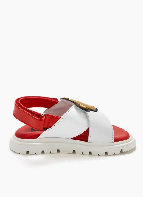 Сандали 'Teddy Patch' Moschino Kids — снимка 4