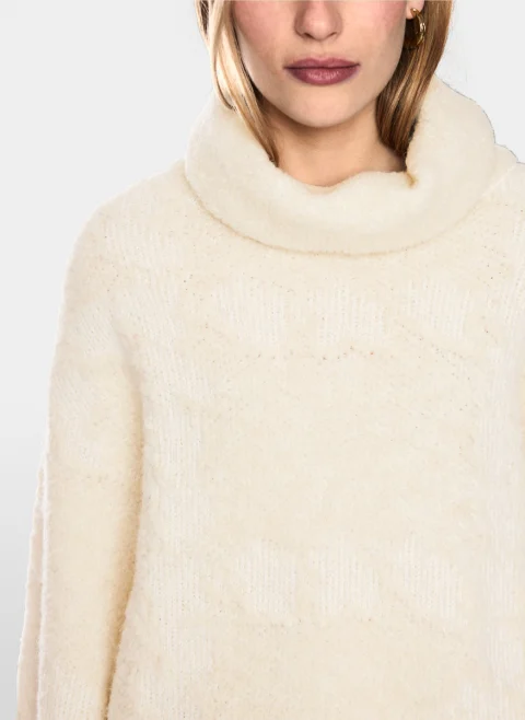 Пуловер с алпака 'Fluffy jumper' Marc Cain Collections — снимка 5