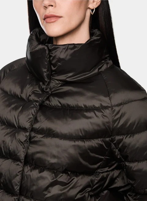 Капитонирано яке с висока яка Marc Cain Additions — снимка 5