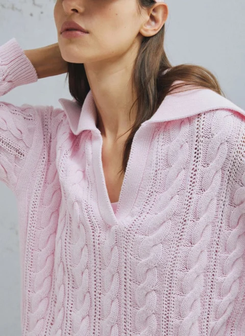 Пуловер 'Cable-knit' Marella Mlmelisir — снимка 2