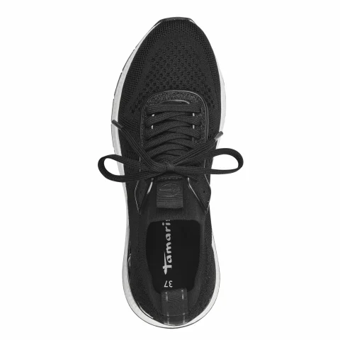 Дамски Сникърс TAMARIS – 1-23712-42-048 BLACK/GOLD — снимка 5