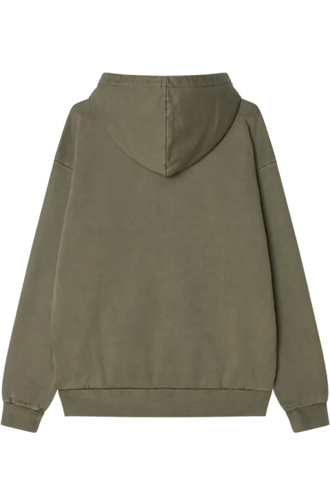Суичър Hood Fleece 112470194 DLN pigment deep lichen green — снимка 2