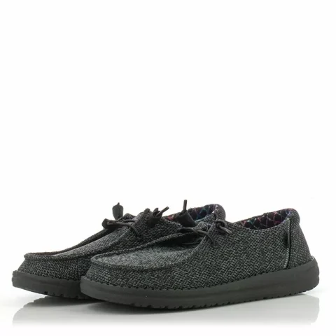 Дамски Ежедневни HEY DUDE – 40078-0XJ WENDY SOX BLACK — снимка 3
