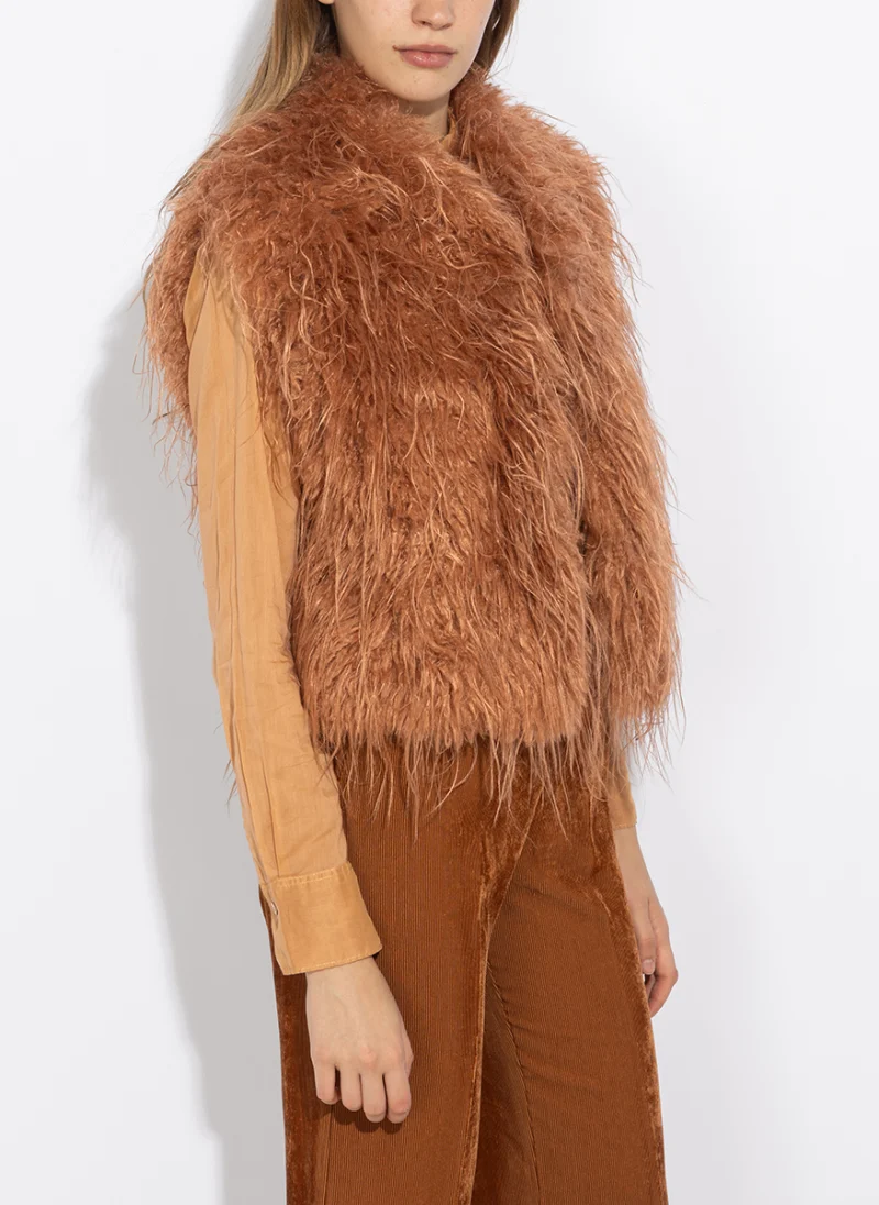 Елек 'Faux fur' forte_forte — снимка 5