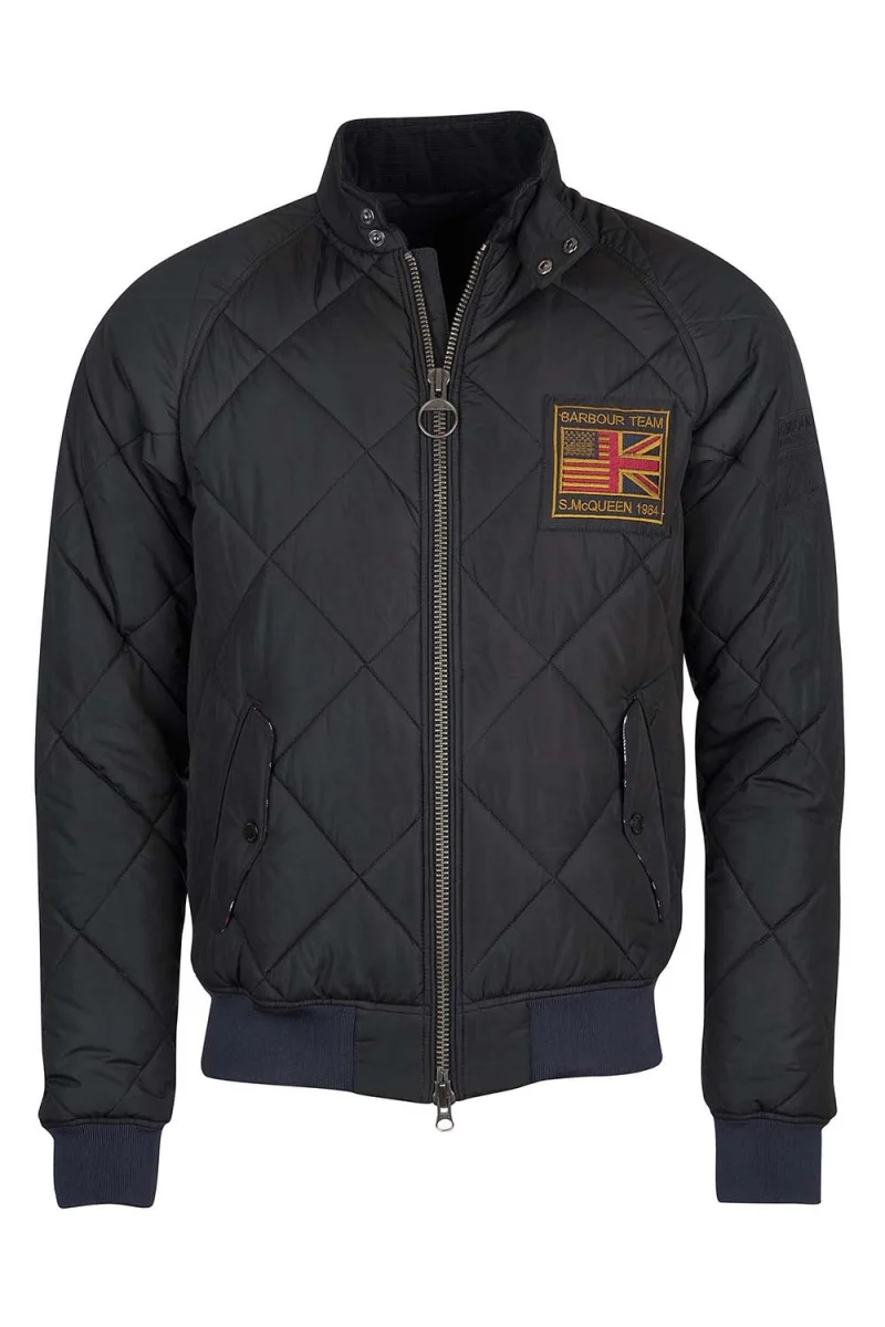 Яке Quilted Merchant MQU1326 bk11 black