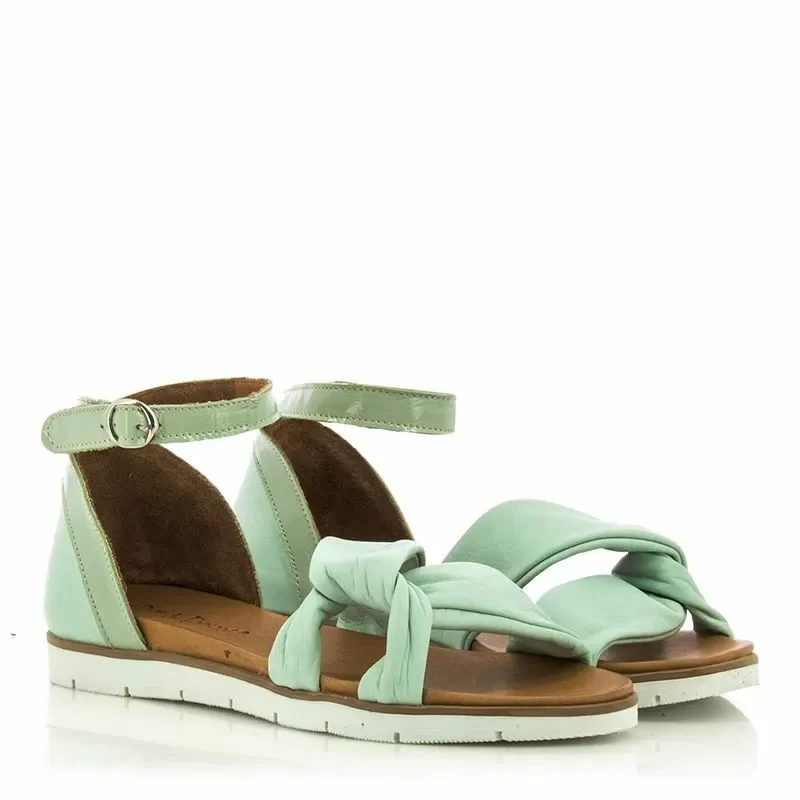Дамски Равни Сандали COCO ABRICOT – V2709B ACQUA — снимка 3