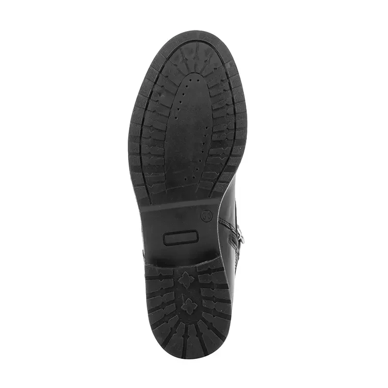 Дамски Кубинки CARLO FABIANI – ANFIBIO 04 BLACK PLAIN — снимка 4
