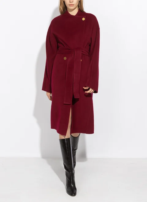 Палто от вълна и кашмир Alberta Ferretti