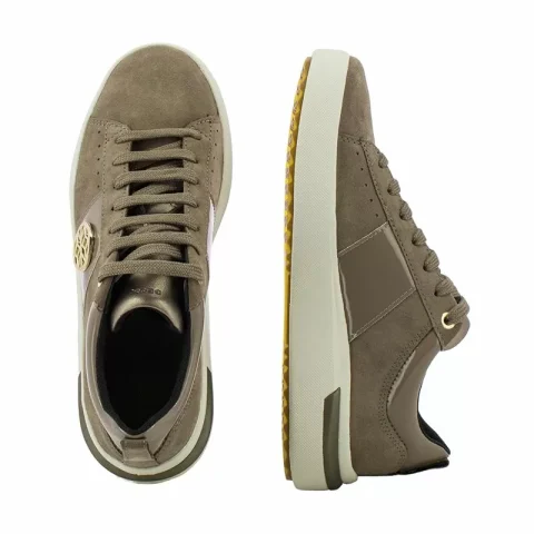 Дамски Сникърс GEOX – D55QFA D DALYLA TAUPE — снимка 5