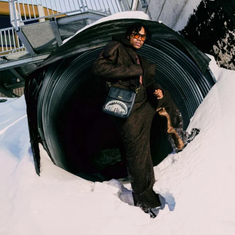 Мъжка чанта за рамо GOLD AND DANGEROUS SPRAYGROUND — снимка 8