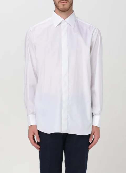 Класическа риза Brioni — снимка 4