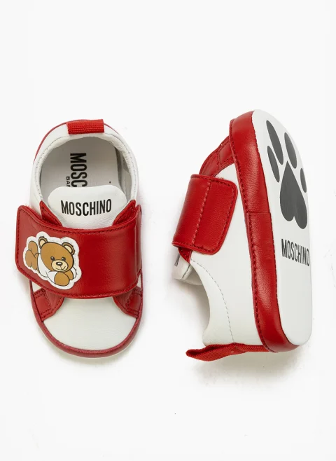 Бебешки буйки с 'Teddy Bear' апликация Moschino Kids — снимка 2