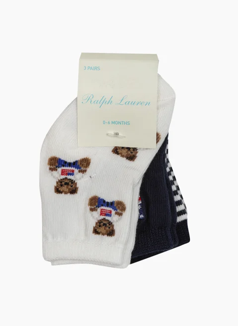 Сет чорапи 'Polo Bear' Ralph Lauren Kids — снимка 2