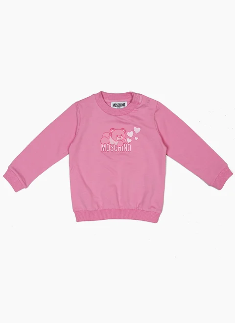 Блуза с принт 'Teddy Bear' Moschino Kids