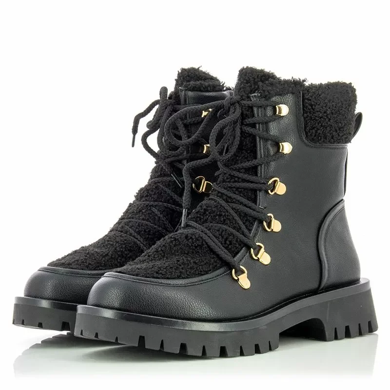 Дамски Кубинки TAMARIS – 1-26288-41 001 BLACK — снимка 3